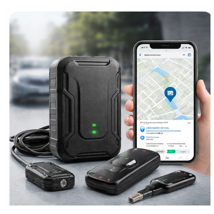 Medidas del GPS rastreador para auto con tamaño compacto