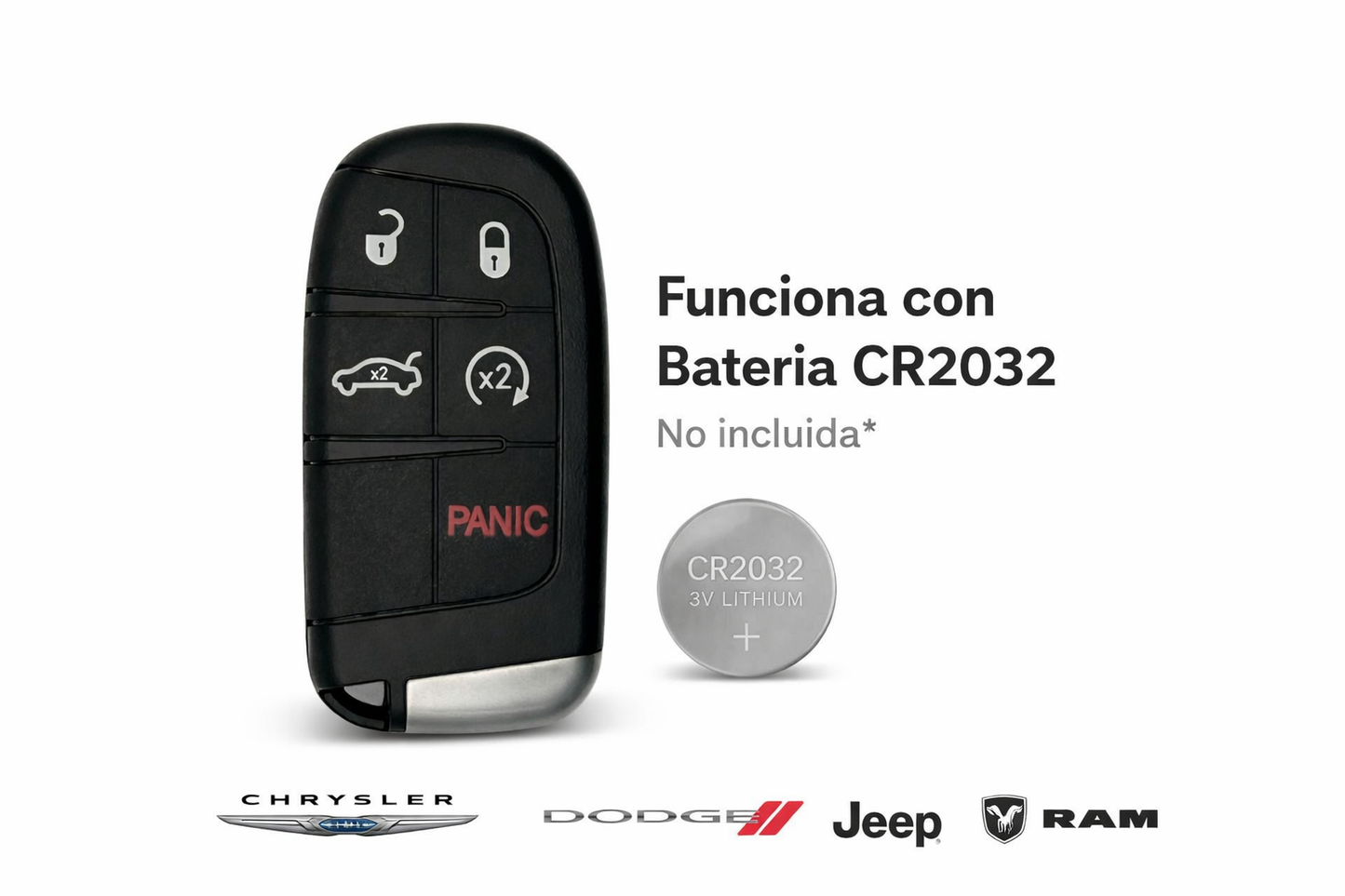 Autel MaxiIM IKEY IKEYCR5TPR Chrysler 5 Buttons Universal Smart Key