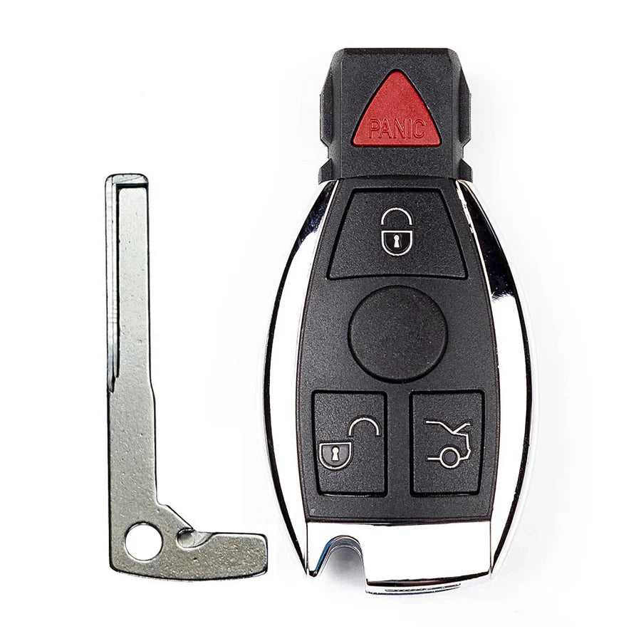 Smart Remote Key Fob for Mercedes Benz 1997 - 2014 4B W/ Panic FCC# IYZ-3312 AKS KEYS (New)