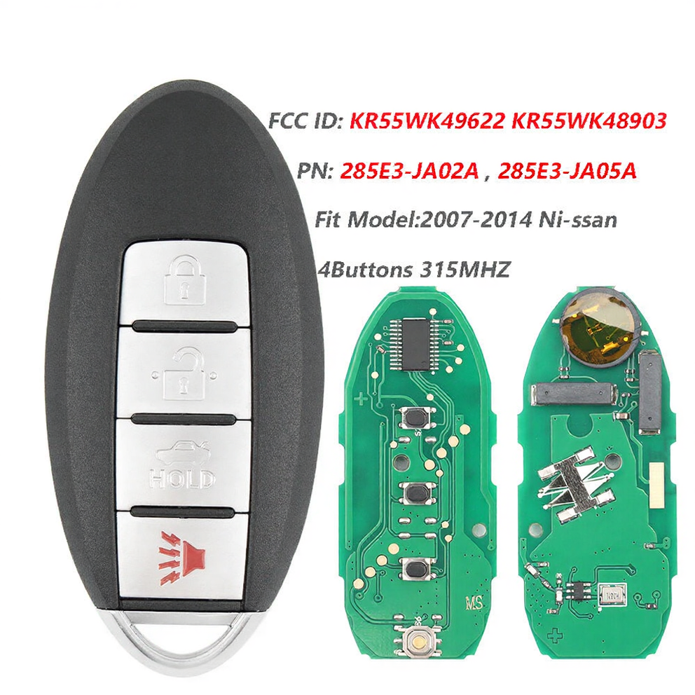 Llave Inteligente para Auto – Control Remoto con Alarma y Apertura de Cajuela