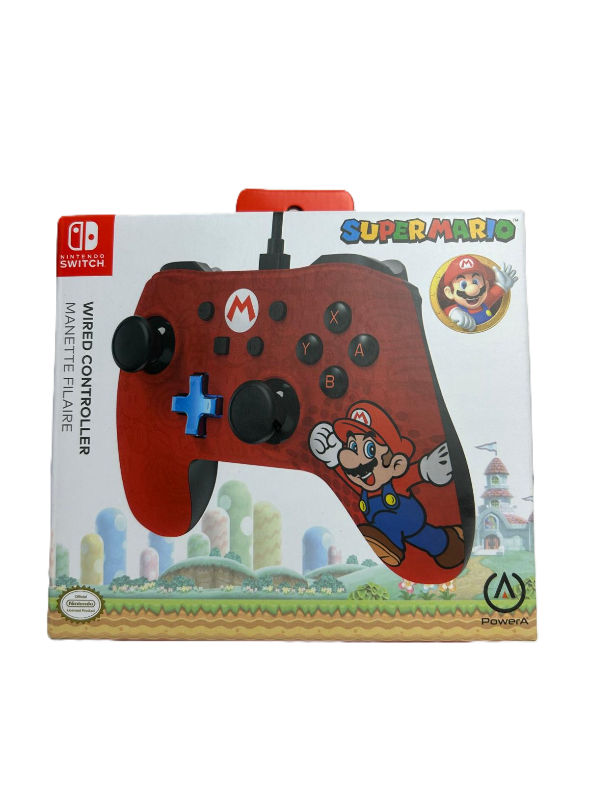Mando con Cable Super Mario para Switch
