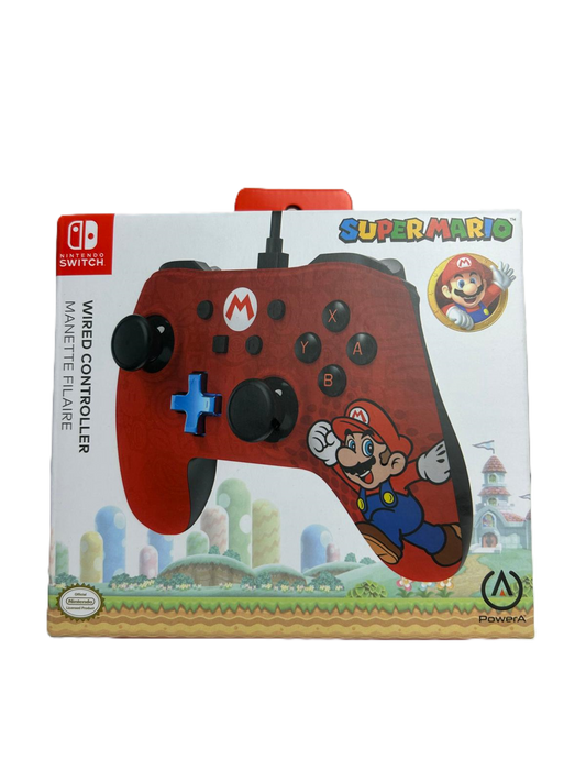 Mando con Cable Super Mario para Switch