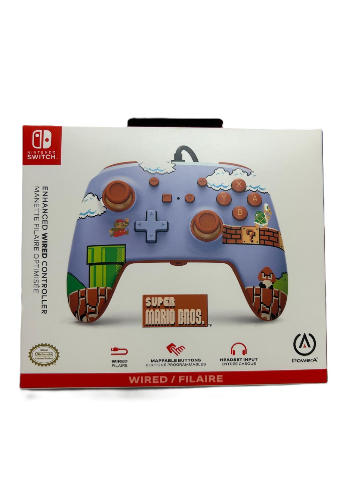 Mando con Cable Super Mario para Switch